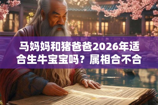 马妈妈和猪爸爸2026年适合生牛宝宝吗？属相合不合？
