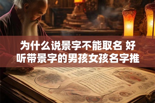 为什么说景字不能取名 好听带景字的男孩女孩名字推荐