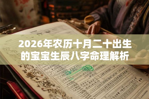 2026年农历十月二十出生的宝宝生辰八字命理解析