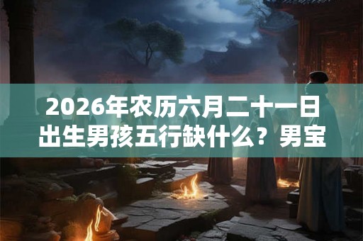 2026年农历六月二十一日出生男孩五行缺什么?男宝宝五行起名 2026年农历六月二十一日出生男孩五行缺什么?男宝宝五行起名