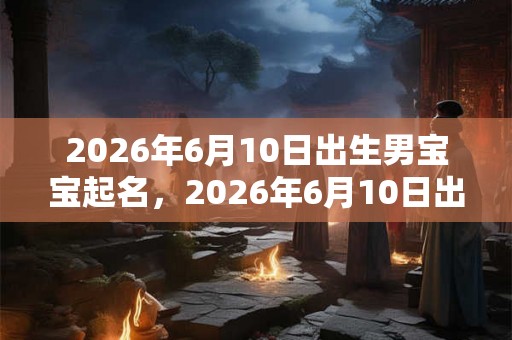 2026年6月10日出生男宝宝起名，2026年6月10日出生命运？