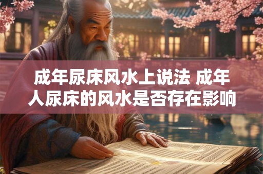 成年尿床风水上说法 成年人尿床的风水是否存在影响