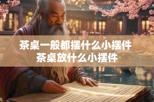 茶桌一般都摆什么小摆件 茶桌放什么小摆件