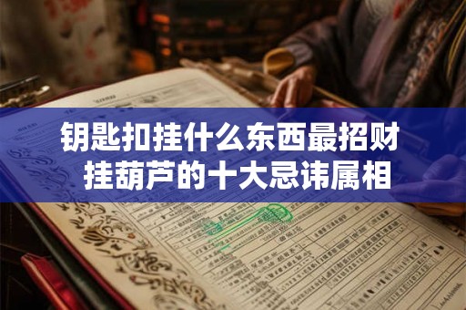 钥匙扣挂什么东西最招财 挂葫芦的十大忌讳属相 钥匙扣挂什么东西最招财 挂葫芦的十大忌讳属相
