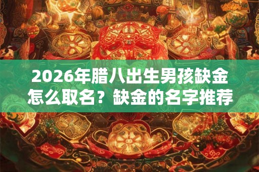 2026年腊八出生男孩缺金怎么取名？缺金的名字推荐