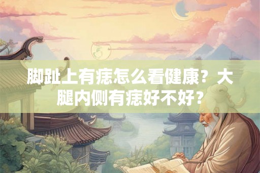 脚趾上有痣怎么看健康？大腿内侧有痣好不好？