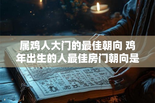 属鸡人大门的最佳朝向 鸡年出生的人最佳房门朝向是什么 属鸡人大门的最佳朝向 鸡年出生的人最佳房门朝向是什么