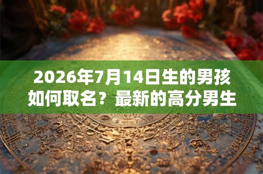 2026年7月14日生的男孩如何取名?最新的高分男生名字 2026年7月14日生的男孩如何取名?最新的高分男生名字