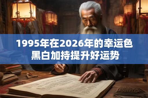 1995年在2026年的幸运色 黑白加持提升好运势