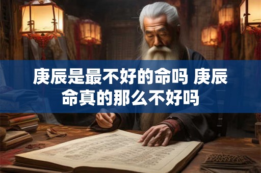 庚辰是最不好的命吗 庚辰命真的那么不好吗 庚辰是最不好的命吗 庚辰命真的那么不好吗