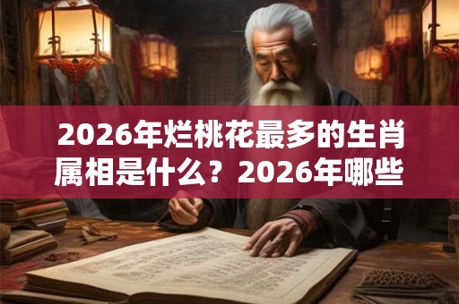 2026年烂桃花最多的生肖属相是什么？2026年哪些生肖感情最差