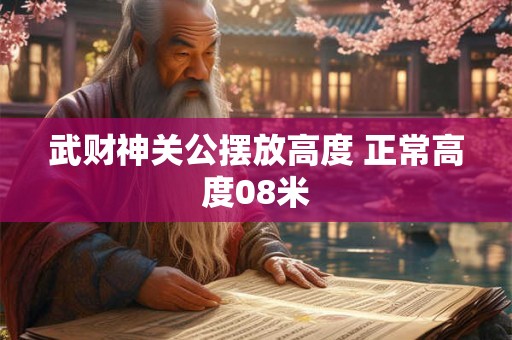 武财神关公摆放高度 正常高度08米 武财神关公摆放高度 正常高度08米