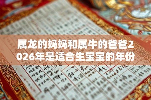 属龙的妈妈和属牛的爸爸2026年是适合生宝宝的年份吗？