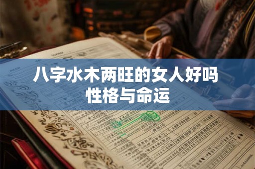 八字水木两旺的女人好吗 性格与命运 八字水木两旺的女人好吗 性格与命运