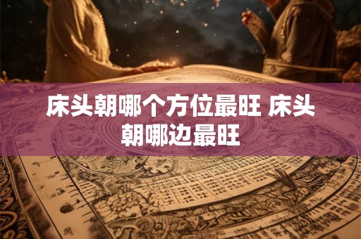 床头朝哪个方位最旺 床头朝哪边最旺