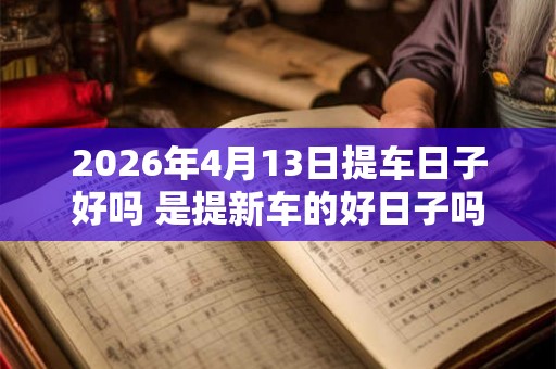 2026年4月13日提车日子好吗 是提新车的好日子吗 2026年4月13日提车日子好吗 是提新车的好日子吗