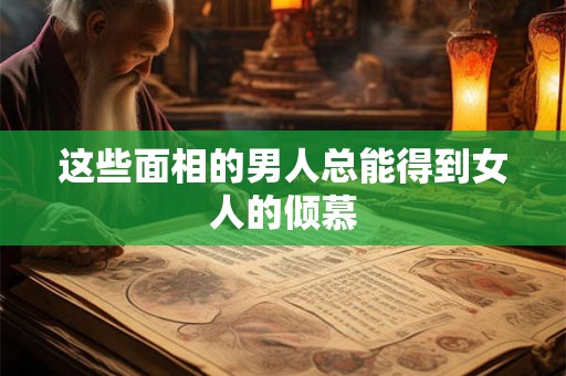 这些面相的男人总能得到女人的倾慕