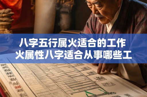 八字五行属火适合的工作 火属性八字适合从事哪些工作 八字五行属火适合的工作 火属性八字适合从事哪些工作