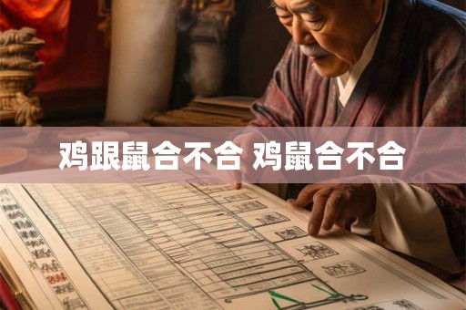 鸡跟鼠合不合 鸡鼠合不合 鸡跟鼠合不合 鸡鼠合不合