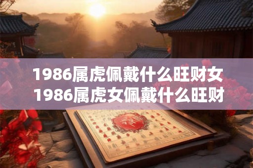 1986属虎佩戴什么旺财女 1986属虎女佩戴什么旺财