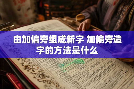 由加偏旁组成新字 加偏旁造字的方法是什么 由加偏旁组成新字 加偏旁造字的方法是什么