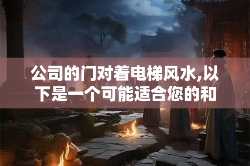 公司的门对着电梯风水,以下是一个可能适合您的和 公司的门对着电梯风水,以下是一个可能适合您的和