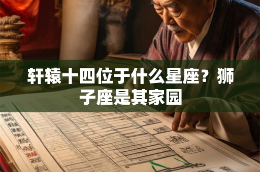 轩辕十四位于什么星座?狮子座是其家园 轩辕十四位于什么星座?狮子座是其家园