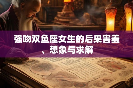 强吻双鱼座女生的后果害羞、想象与求解
