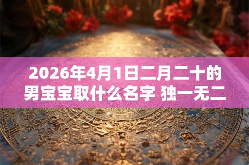 2026年4月1日二月二十的男宝宝取什么名字 独一无二的起名 2026年4月1日二月二十的男宝宝取什么名字 独一无二的起名