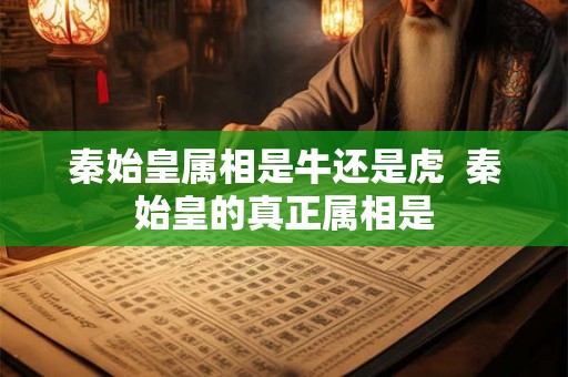 秦始皇属相是牛还是虎  秦始皇的真正属相是