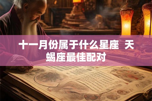 十一月份属于什么星座  天蝎座最佳配对