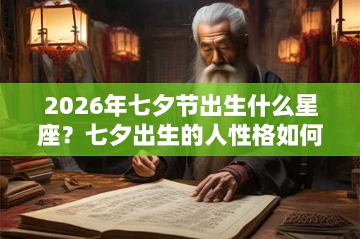 2026年七夕节出生什么星座？七夕出生的人性格如何？
