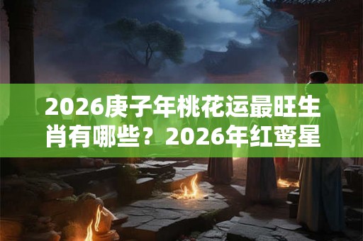 2026庚子年桃花运最旺生肖有哪些？2026年红鸾星动的生肖