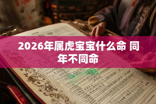 2026年属虎宝宝什么命 同年不同命