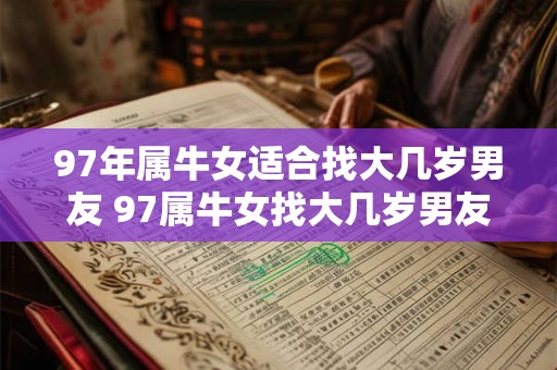 97年属牛女适合找大几岁男友 97属牛女找大几岁男友合适