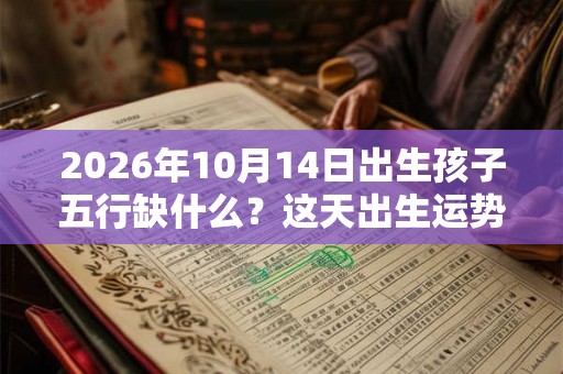 2026年10月14日出生孩子五行缺什么？这天出生运势怎么样？