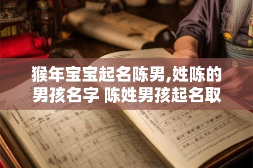 猴年宝宝起名陈男,姓陈的男孩名字 陈姓男孩起名取名字
