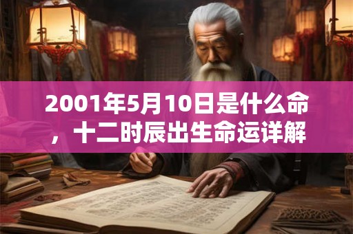 2001年5月10日是什么命，十二时辰出生命运详解