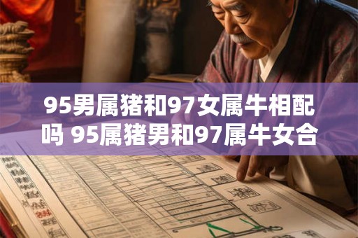 95男属猪和97女属牛相配吗 95属猪男和97属牛女合适吗