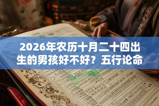 2026年农历十月二十四出生的男孩好不好？五行论命好吗？