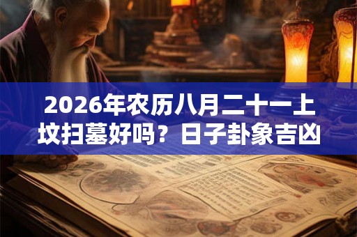 2026年农历八月二十一上坟扫墓好吗？日子卦象吉凶？