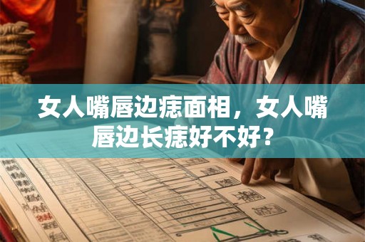 女人嘴唇边痣面相，女人嘴唇边长痣好不好？