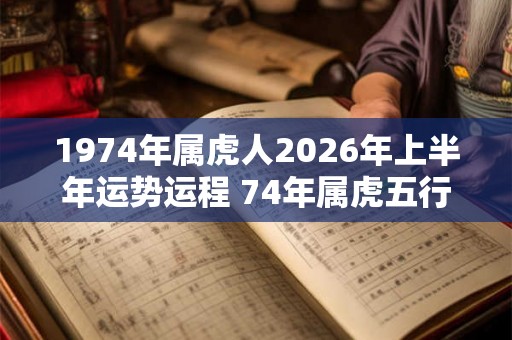 1974年属虎人2026年上半年运势运程 74年属虎五行属什么