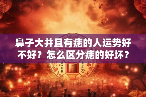 鼻子大并且有痣的人运势好不好?怎么区分痣的好坏? 鼻子大并且有痣的人运势好不好?怎么区分痣的好坏?