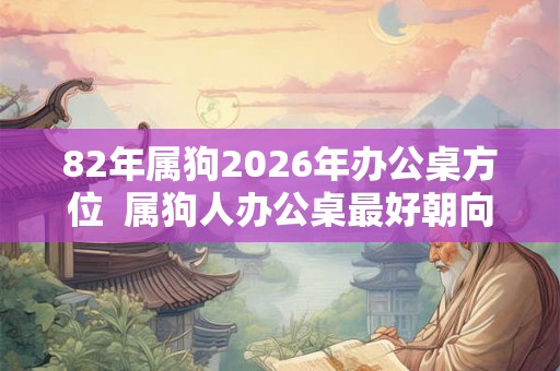 82年属狗2026年办公桌方位  属狗人办公桌最好朝向