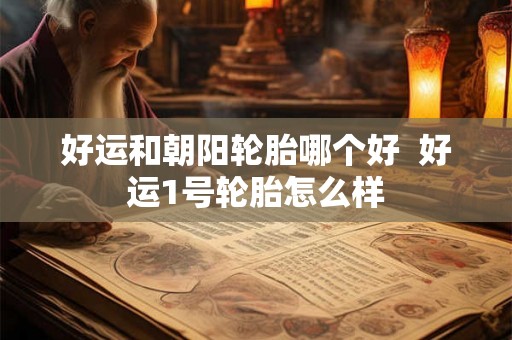 好运和朝阳轮胎哪个好  好运1号轮胎怎么样