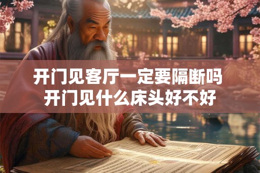 开门见客厅一定要隔断吗 开门见什么床头好不好 开门见客厅一定要隔断吗 开门见什么床头好不好
