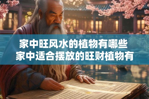 家中旺风水的植物有哪些 家中适合摆放的旺财植物有哪些
