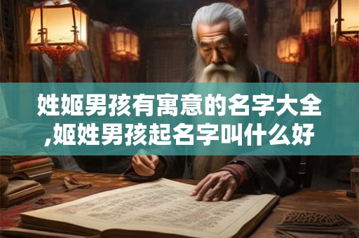 姓姬男孩有寓意的名字大全,姬姓男孩起名字叫什么好