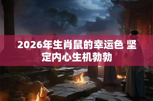2026年生肖鼠的幸运色 坚定内心生机勃勃